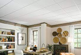 A beautiful acoustic tile ceiling is the designer way to solve noise in big spaces. Acoustical Panels Ceilings Armstrong Residential