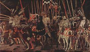 Battaglia di san romano e le sue risorse collegate su bibliotoscana. La Battaglia Di San Romano Di Paolo Uccello