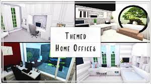 @jusheiy josh is most known for his phenomenal roblox artwork! Bloxburg Themed Builds Home Offices Youtube