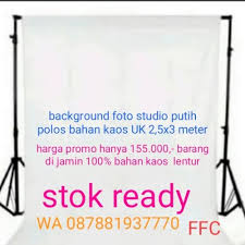 Coba pakai cara ganti background foto online berikut, dijamin bisa (+untuk pas foto). Jual Background Foto Putih Polos Uk 2 5x3m Jakarta Pusat Fathorrahman Gallery Tokopedia