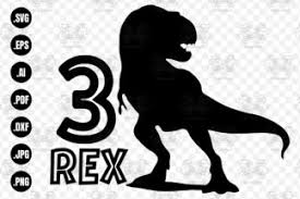 Download Three Rex Svg 3rd Birthday Svg Dinosaur Birthday Svg Crella