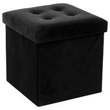 Pouf Coffre De Rangement Gris Pouf Coffre Coffre De Rangement Pouf