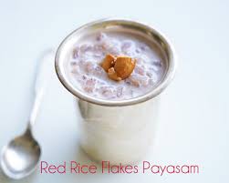 Red rice flakes payasam | Tamil New Year recipes - Raks Kitchen