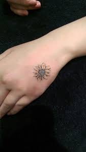 Sunflower Tattoo Tiny Tattoos Sunflower Tattoo Simple Sunflower Tattoo