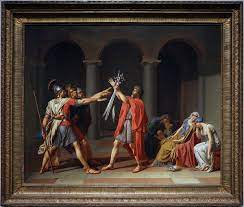 Tento obraz zaujíma veľmi dôležité miesto v tele práce davida a v dejinách francúzskeho maliarstva. File Jacques Louis David Bozzetto Per Il Giuramento Degli Orazi 1786 Jpg Wikimedia Commons