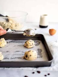 While cookies bake, prepare icing and colored sugar. Keto Chocolate Chip Cookies Best Low Carb Super Soft Cookies