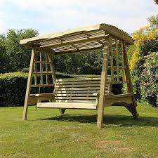 Firstly, it accommodates two or more persons on the bench of the swing. Churnet Valley Antoinette Wooden Garden Swing Seat Sw102 Direct Dispatch