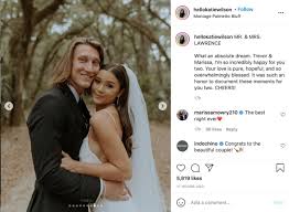 2 days ago · jacksonville jaguars rookie quarterback trevor lawrence showed exactly why he was the no. Clemson Qb Trevor Lawrence Wedding Bluffton Sc Palmetto Bluff Hilton Head Island Packet