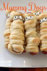 Mummy Dogs Video Recipe Mummy Dogs Halloween Food Appetizers Dog Recipes