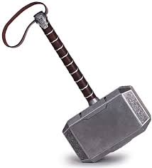 Amazon Com Fundisinn Metal Thor S Hammer 8 Inch Avengers Thor Battle Replica Hammer Kids Cosplay Toys 20cm Hammer For Boys Birthdays Gift Toys Games