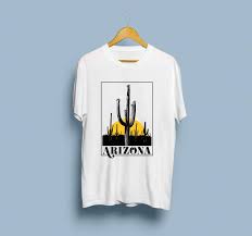 Arizona Desert Cactus Graphic Tee Graphic Travel T Shirt Distressed Vintage Graphic Tshirt Distressed Desert Tshirt Shirt Designs Graphic Tees Vintage Graphic Tees
