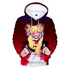 Himiko Toga 3d Hoodie 13 Varian Hoodies Toga Hip Hop Hoodies