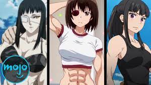 Top 10 Ripped Anime Girls - YouTube