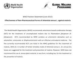 It's incredibly hard work and it's not for everyone. Artemisia And The Dirty Business Of Malaria Pharmaceuticals Naturphilosophie