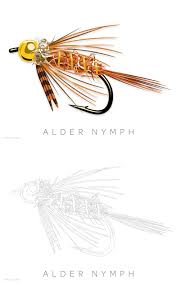 Fly Fishing Flies Coloring Book