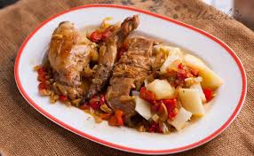 Preparación de la receta de conejo guisado. Conejo Guisado Galletas Para Matilde