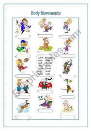 Maybe you would like to learn more about one of these? Body Movements Esl Worksheet By Majocar