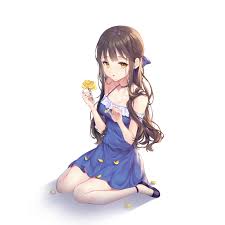 We hope you enjoyed the collection of cool wallpapers. Download 2932x2932 Wallpaper Yellow Flower Cute Original Anime Girl Ipad Pro Retina 2932x2932 Hd Image Background 7854