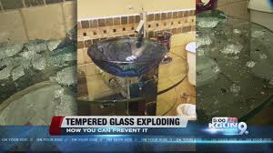 In order to identify it, many people would joke around. Valley Woman Says Tempered Glass Sink Blew Up Without Warning Youtube