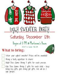 Maybe you would like to learn more about one of these? Tacky Christmas Sweater Party Invitation Templates Novocom Top