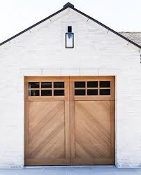 Wood Tone Garage Doors
