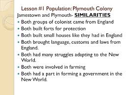 Lesson 1 Population The Roanoke Colony Unit 1 United