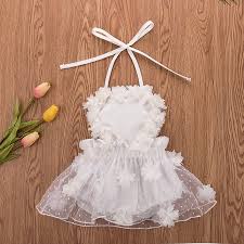 Newborn Baby Girl Lace Tulle Romper Dress Jumpsuit Bodysuit Outfits Summer Clothes Walmart Canada