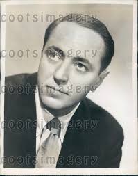 1947 CBS News Analyst Correspondent Larry Lesueur Press Photo