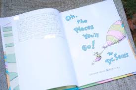 Book Inscription For Oh The Places You Ll Go The Places Youll Go Oh The Places You Ll Go Places