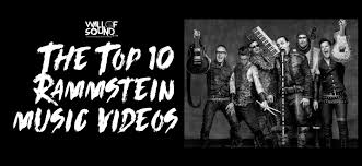ˈʁamʃtaɪn) is a german industrial metal band formed in berlin in 1994. The Top 10 Rammstein Music Videos Wall Of Sound