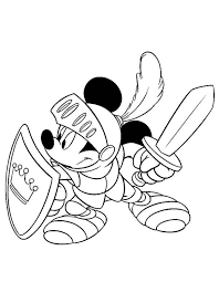 Funny free mickey coloring page to print and color. Mickey Mouse The Gladiator Coloring Page Color Luna Mickey Mouse Coloring Pages Disney Coloring Pages Coloring Pages