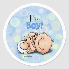 Its a boy baby shower party favor boxes with ribbons (blue, 50 pack) 50 count (pack of 1) 4.5 out of 5 stars 19. It S A Boy Congratulations Stickers Zazzle Com Congratulations Baby Congratulations Baby Boy New Baby Products
