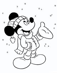 Dibujos Infantiles Para Colorear Invierno