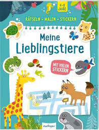 Besuchen sie auch das rätselforum mit über 5.000 weiteren spannenden rätseln (zahlenrätsel, logikrätsel, streichholzrätsel, bilderrätsel. Ratseln Malen Stickern Meine Lieblingstiere Kinderbuch Eu