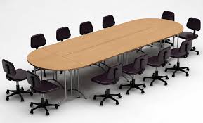 Meeting Seminar 6 Piece Racetrack Oval 30 H X 60 W X 180 L Conference Table Set Conference Table Table Round Conference Table