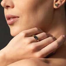 Birthstone Cluster Ring Collection — Carla Maxine Jewellery