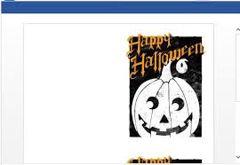 You can also find matching halloween invitations and cards. How To Create Printable Halloween Greeting Cards In Word