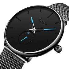 Business Quartz Watches No Number Thin Dial Stainless Steel Strap Fashion Jewelry For Men Wristwatch Men Mens Watches Stainless Steel Watches For Men