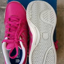 C $70.70 or best offer. K Swiss Tennis Shoes Pink Woman Court Impact Us7 5 U K 5 5 Euro 39 Sports Sports Apparel On Carousell