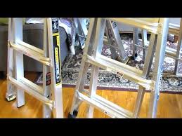 For me it was hard to justify the 100% price premium on the little giant. Gorilla Mpx22 Vs Werner Mt 22 Multi Position Ladder Youtube