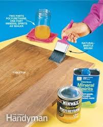 How To Apply Polyurethane 4 Simple Steps To A Finish As Smooth As Glass Http Www Familyhandyman Com How To Apply Polyurethane Staining Wood Woodworking Tips