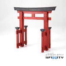 torii archway linternas de jardin jardines japoneses muebles japoneses