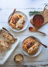 Oven Baked Chicken Parmesan Recipe The Noshery