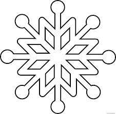 To print the coloring page: Coloring Pages Clean Snowflake Coloring Pages