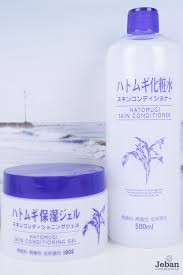 • apply a generous quantity to skin, like a gel pack. à¸£ à¸§ à¸§ Hatomugi Skin Conditioner Lotion Conditioning Gel