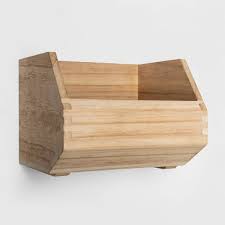 Small Stackable Potato Crate Pillowfort In 2020 Crates Simple Storage Crate Storage