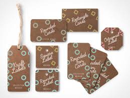 Download Kraft Tag Label Cards Psd Mockup Psd Mockups