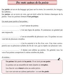 Pour les étudiants déjà en fac, sachez que la semestrialisation des études universitaires vous permet de vous réorienter à l'issue du premier semestre vers une autre filière ou en bts/dut. Presentation D Un Poeme Et Lexique De La Poesie La Classe Des Gnomes