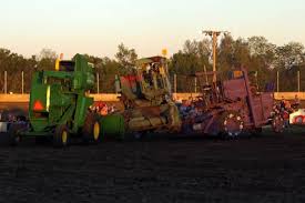 Combine Demolition Derby Humboldt Ks Yes You Read It Right A Demolition Derby Featuring Combines The Farm Harvesters That Demolition Derby Demolition Derby