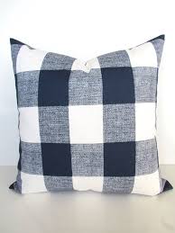 Black And White Buffalo Plaid Pillows Blue Plaid Pillow Covers Blue Buffalo Plaid Throw Pillows Navy Etsy Blue Plaid Pillows Plaid Throw Pillows Navy Blue Throw Pillows